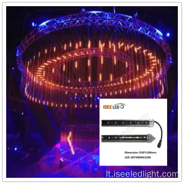 „Madrix 3D“ LED vamzdžio diskotekos lubų apšvietimas